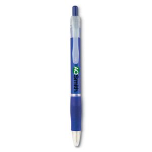 MANORS Ergonomic Black Ink Ball Pen with Rubber Grip - GiftRetail KC6217
