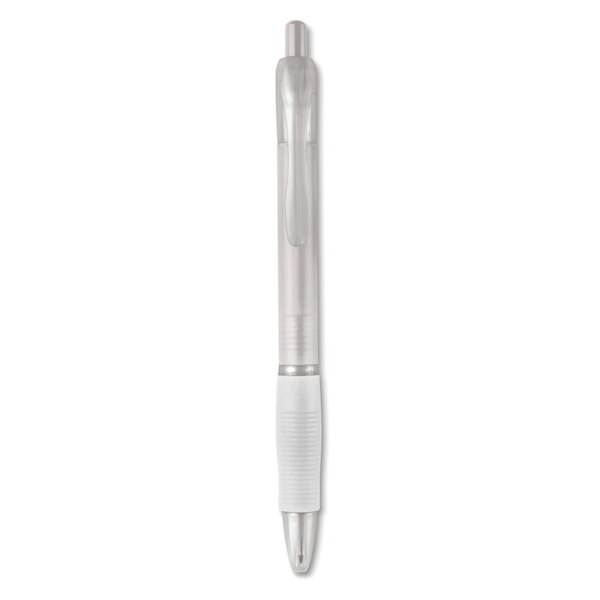 MANORS Ergonomic Black Ink Ball Pen with Rubber Grip - GiftRetail KC6217