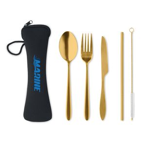 5 SERVICE Set posate in acciaio inox - GiftRetail MO6149