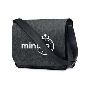 BAGLO RPET Eco-Friendly RPET Felt Laptop Messenger Bag