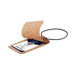 OVALIS Cork luggage tag