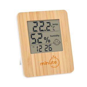 SUNCITY Stazione meteo in bamboo