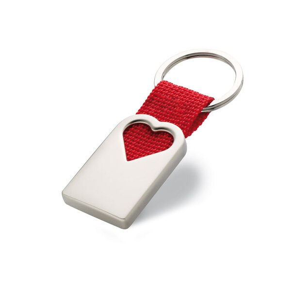 BONHEUR Portachiavi in metallo - GiftRetail MO7155