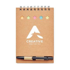 MULTIBOOK Blocco notes con penna e fogli