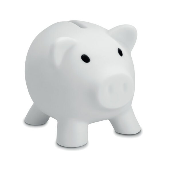 SOFTCO Salvadanaio Colorato in PVC con Tappo ABS - GiftRetail MO8132
