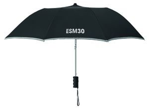 NEON Reflective Trim 21 Inch Auto Open Folding Umbrella