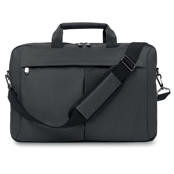 STOCKHOLM Elegant Trolley-Compatible 15-Inch Computer Bag - GiftRetail MO8957