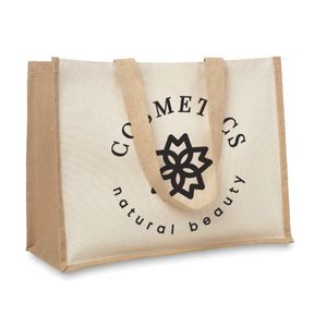 CAMPO DE FIORI Eco-Friendly Reusable Jute Cloth Shopping Bag - GiftRetail MO8967
