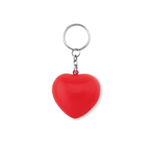 LOVY RING Portachiavi cuore in PU - GiftRetail MO9210