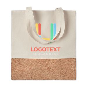 ILLA TOTE Shopper c/dettagli in sughero