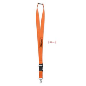 WIDE LANY Lanyard con gancio in metallo - GiftRetail MO9661