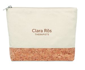 PORTO BAG Eco-Friendly Cork & Cotton Cosmetic Travel Bag