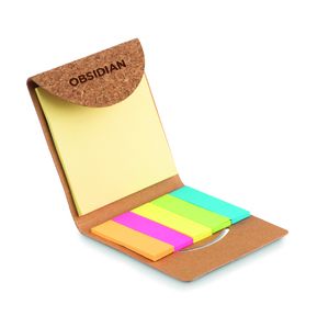 FOLDCORK Memopad in sughero