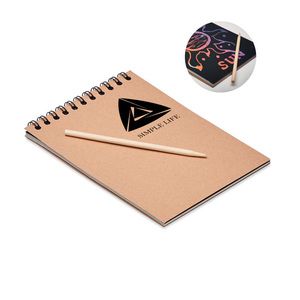 BLACK Taccuino di carta da grattare