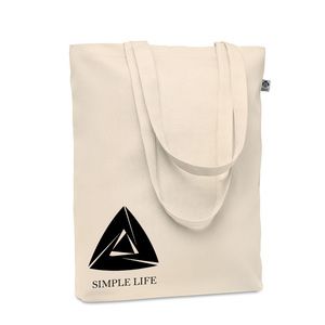 RASSA Eco-Friendly Organic Canvas Shopping Tote Bag