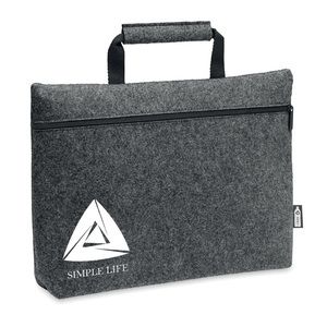 TAPLA Borsa laptop in feltro RPET