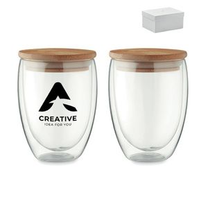TIRANA SET Set di 2 bicchieri da 350ml