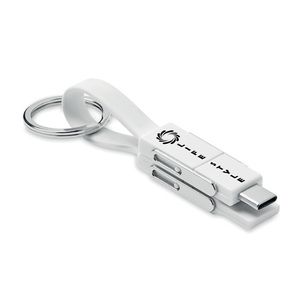 KEY C Portachiavi con cavo di carica - GiftRetail MO6820