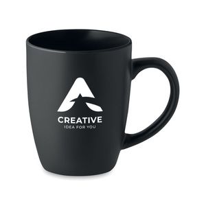 LIM Elegant Two-Tone Black Ceramic Mug 290ml