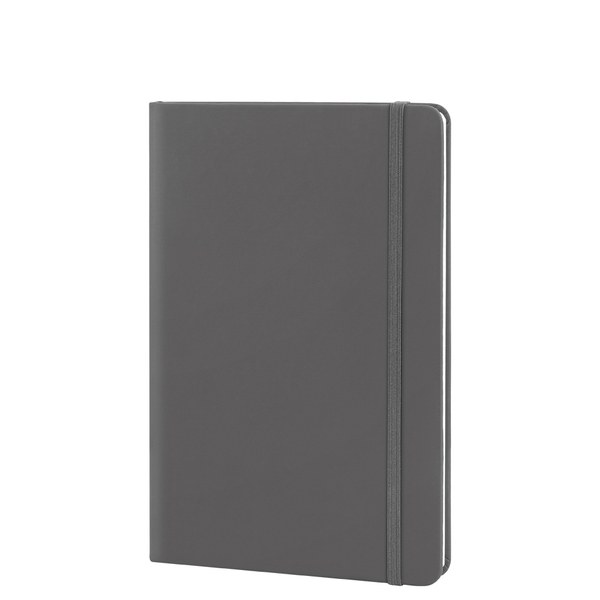 Goya 39567 - Notebook A5 con Copertina in PU e Elastico, 96 Fogli Rigati Color Crema LINED