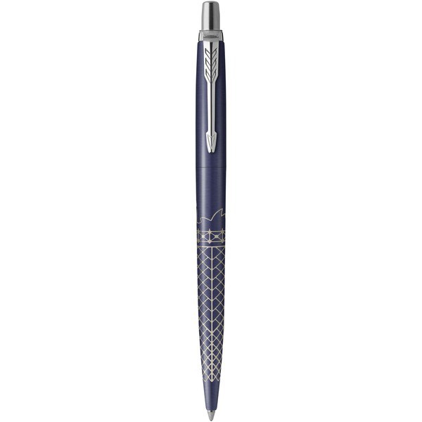 Parker 107933 - Jotter SE Global Icons colour trim ballpoint pen (blue ink)