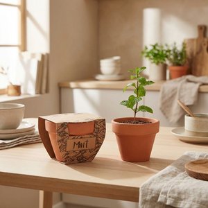 MINT POT Semi di menta in vaso - GiftRetail MO2218
