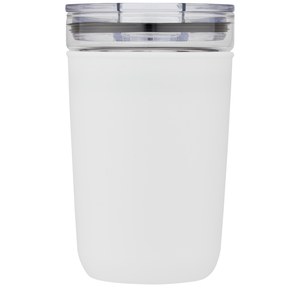Tumbler in Vetro con Custodia in Plastica Riciclata - EgotierPro 100675