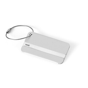 Aluminium luggage tag - Egotier 98111