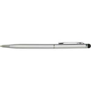 Ore aluminium ballpoint pen with stylus (blue ink) - EgotierPro 106256
