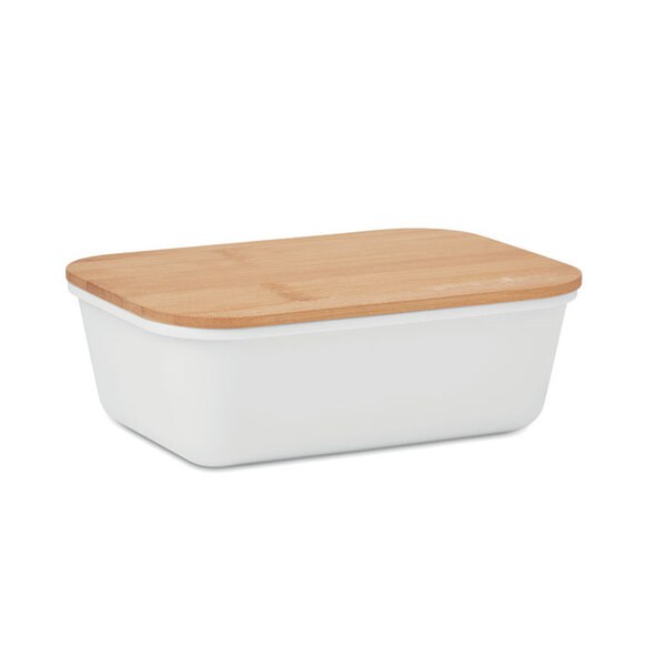 THURSDAY Lunch Box Ecologica con Coperchio in Bambù - GiftRetail MO6240