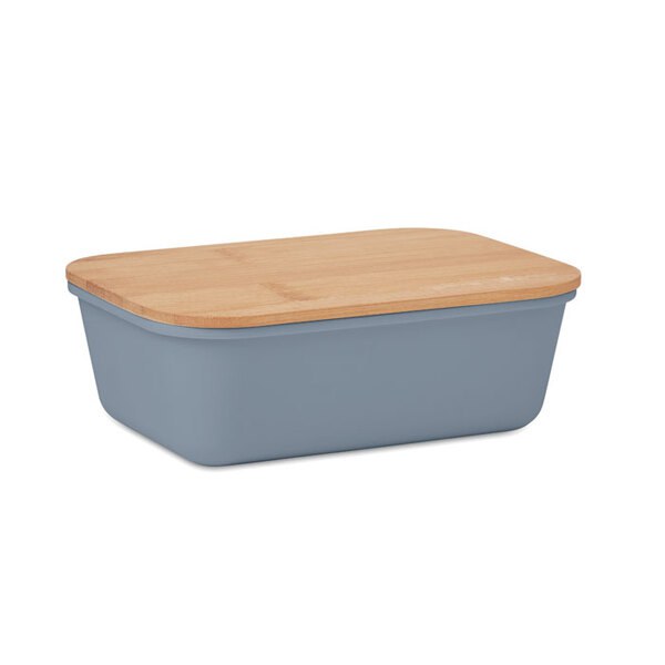THURSDAY Lunch Box Ecologica con Coperchio in Bambù - GiftRetail MO6240