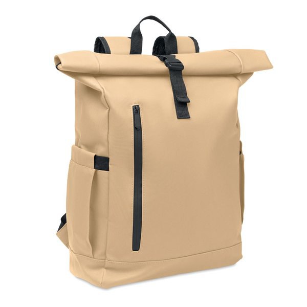 BANGKOK ROLL Zaino Rolltop per laptop 600D - GiftRetail MO2643