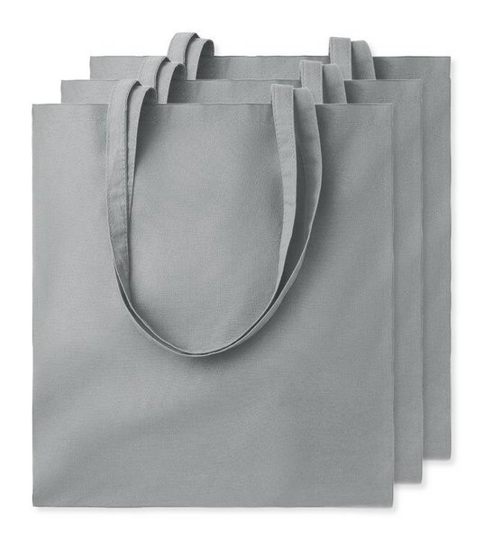 Pack da 3 GiftRetail MO9268 - COTTONEL COLOUR + Shopper in cotone 140gr