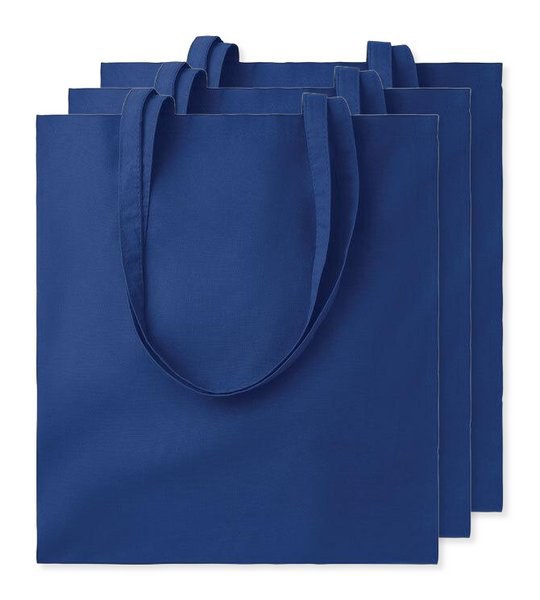 Pack da 3 GiftRetail MO9268 - COTTONEL COLOUR + Shopper in cotone 140gr