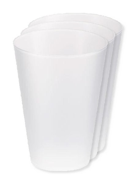 Pack da 30 GiftRetail MO6375 - FESTA LARGE Tazza per eventi riutilizzabile
