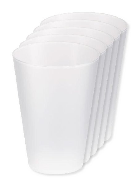 Pack da 50 GiftRetail MO6375 - FESTA LARGE Tazza per eventi riutilizzabile