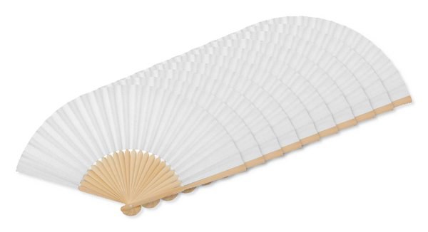 Pack of 10 GiftRetail MO6828 - FANNY PAPER Elegant Bamboo and Paper Handheld Fan