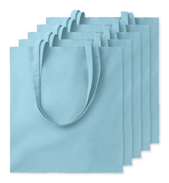 Pack da 50 GiftRetail MO9268 - COTTONEL COLOUR + Shopper in cotone 140gr