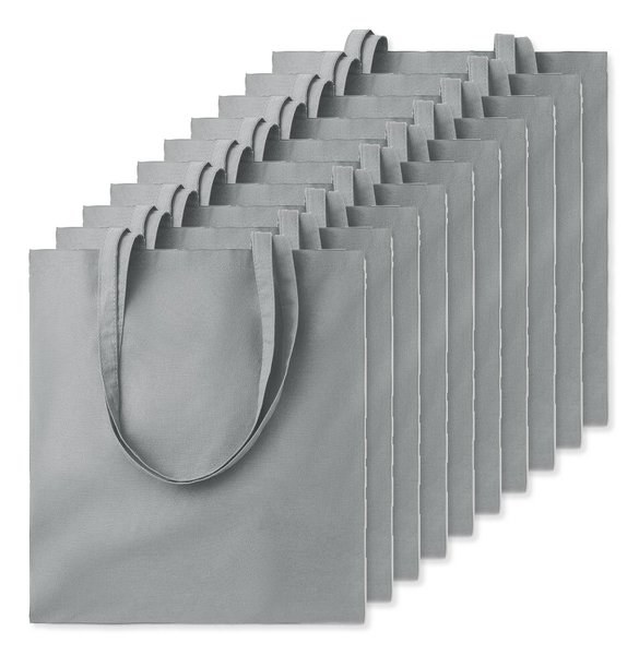 Pack da 100 GiftRetail MO9268 - COTTONEL COLOUR + Shopper in cotone 140gr