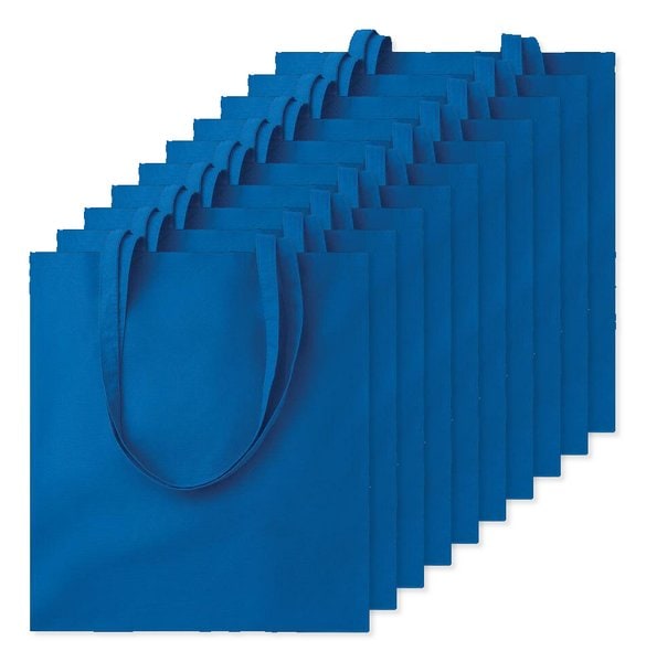 Pack da 100 GiftRetail MO9268 - COTTONEL COLOUR + Shopper in cotone 140gr