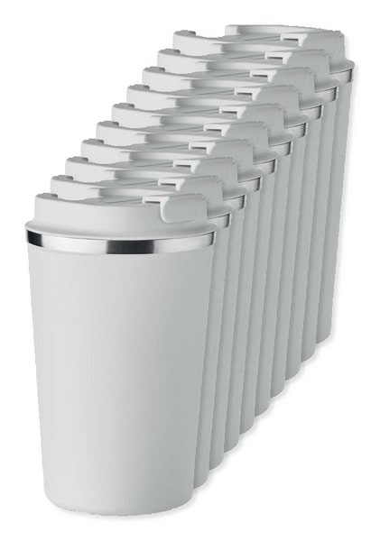 Pack da 10 GiftRetail MO6276 - BRACE Thermos doppio strato 350ml
