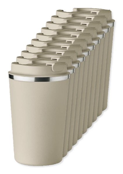 Pack da 10 GiftRetail MO6276 - BRACE Thermos doppio strato 350ml