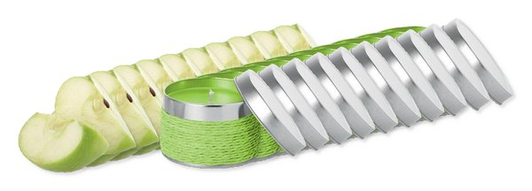 Pack da 100 GiftRetail IT2873 - DELICIOUS Candela profumata