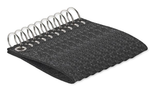 Pack da 10 GiftRetail MO6508 - SUORA Portachiavi in feltro RPET