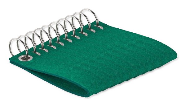 Pack da 10 GiftRetail MO6508 - SUORA Portachiavi in feltro RPET