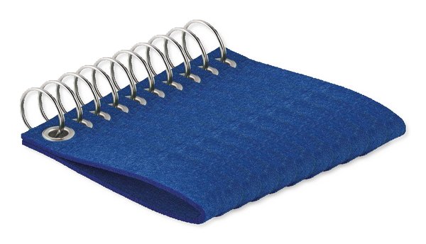 Pack da 100 GiftRetail MO6508 - SUORA Portachiavi in feltro RPET