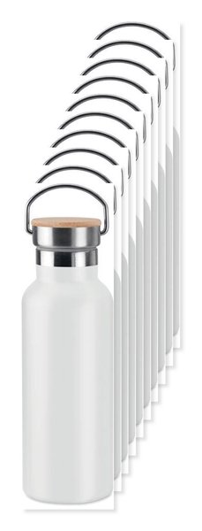 Pack da 100 GiftRetail MO9431 - HELSINKI Thermos doppio strato 500ml
