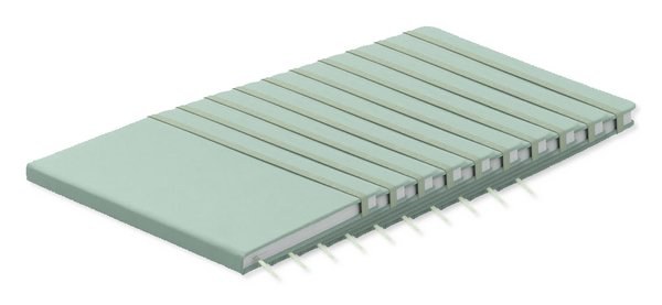Pack of 100 GiftRetail AR1804 - ARCONOT A5 Hardcover Notebook with Elastic Strap