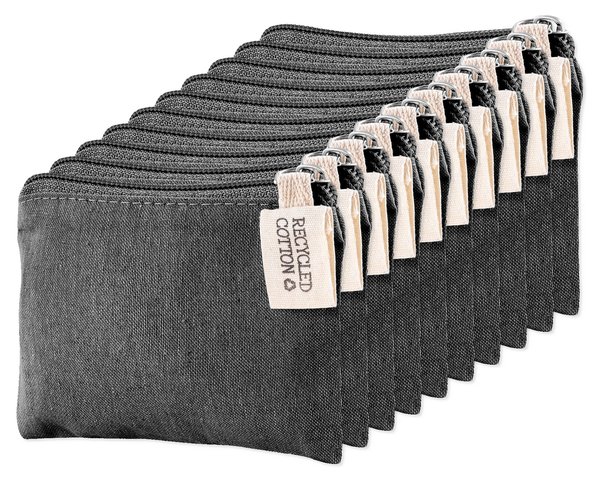 Pack da 10 Goya 53506 - Borsa in Cotone Riciclato Colori Vari GRS KALA