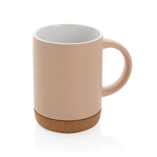 XD Collection P434.08 - Tazza in ceramica con base in sughero 280ml